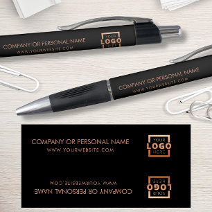 Zakelijk logo bedrijf promotioneel cadeau pen