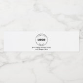 Zakelijk Logo Bedrijfs Kantoor Personeel Waterfles Etiket (Enkel label)