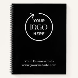 Zakelijk Logo Bedrijfs- Minimalistische Firma Notitieboek