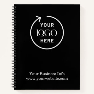 Zakelijk Logo Bedrijfs- Minimalistische Firma Notitieboek