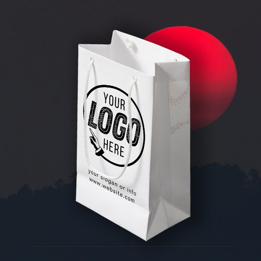 Zakelijk Logo Bedrijfs Professioneel Corporatief Klein Cadeauzakje