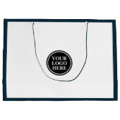 Zakelijk Logo Bedrijfs Professioneel zakelijk Groot Cadeauzakje (Achterkant)