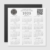 Zakelijk Logo Bedrijfs QR Code 2025 Agenda (Voorkant / Achterkant)