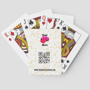 Zakelijk LOGO Bedrijfs QR CODE Pokerkaarten