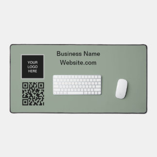 Zakelijk logo Bedrijfs Sage Groene QR Code Bureaumat
