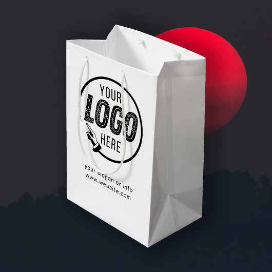 Zakelijk Logo Bedrijfsprofessioneel Medium Cadeauzakje