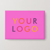 Zakelijk logo branding button (Voorkant)
