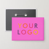 Zakelijk logo branding button (Voorkant / Achterkant)