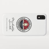 Zakelijk logo Case-Mate iPhone case (Achterkant (horizontaal))