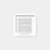 Zakelijk Logo Checklijst Post-it® Notes (Voorkant)
