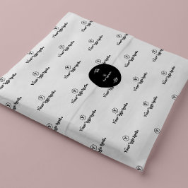Zakelijk logo Chique cadeau/product verpakking Tissuepapier