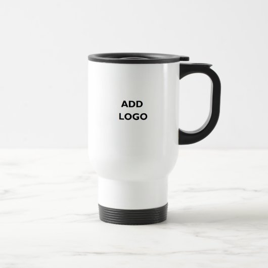 Zakelijk logo en informatie Klantcadeau Reisbeker (Rechts)