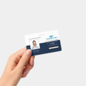 Zakelijk logo en personeelsfoto-ID Badge (Handheld)