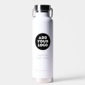 Zakelijk logo en tekst Zakelijk weggeefartikel  Waterfles (Voorkant)