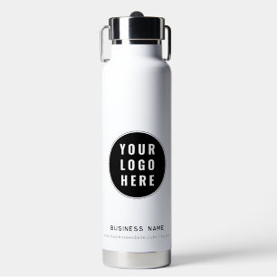 Zakelijk logo en website aangepaste promotie waterfles