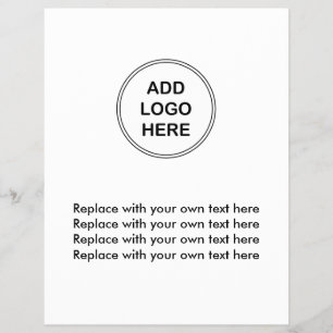 Zakelijk Logo Flyer Sjabloon