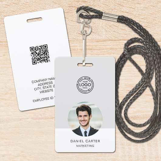 Zakelijk logo foto ID-bedrijf  Badge