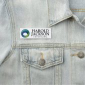 Zakelijk Logo Gepersonaliseerd Naamplaatje (In situ)