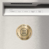 Zakelijk Logo - Gold Magneet (Insitu (Vaatwasser))