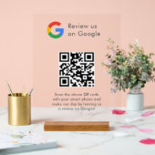 Zakelijk logo Google Reviews website scan Acryl Bord (Huwelijk)