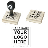 Zakelijk Logo & Handgemaakte Website | Aangepast M Rubberstempel