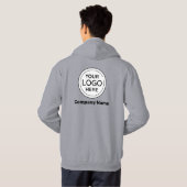 Zakelijk logo hoodie (Achterkant volledig)