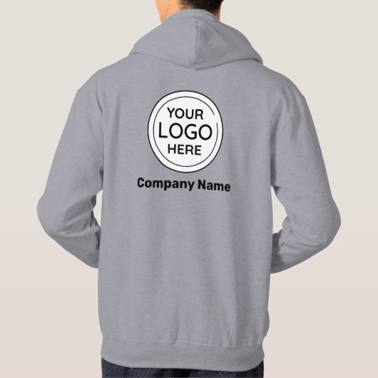 Zakelijk logo hoodie (Achterkant)