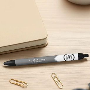 Zakelijk logo houtskool promotionele branding pen