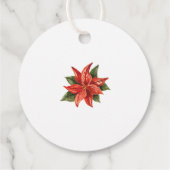 Zakelijk logo Kerstvakantie Bedankjes Labels (Achterkant)