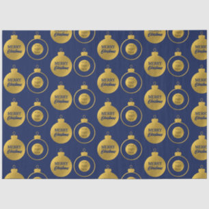 Zakelijk Logo Kerstversiering Kaart Tissuepapier