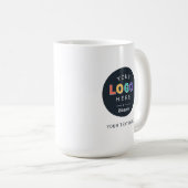 Zakelijk logo koffiemok (Voorkant rechts)