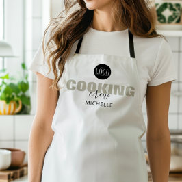 Zakelijk Logo Kookploeg Naam Matching Groep Schort