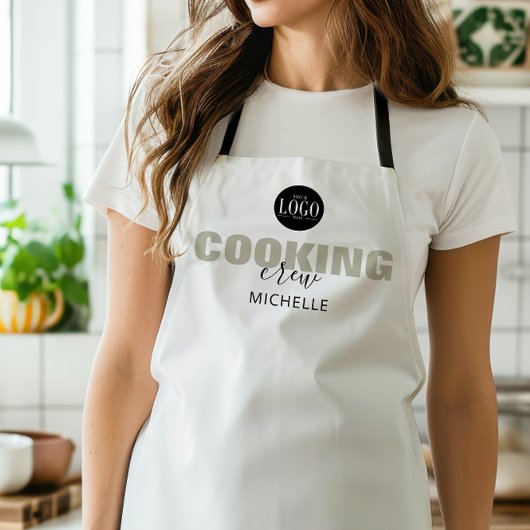 Zakelijk Logo Kookploeg Naam Matching Groep Schort