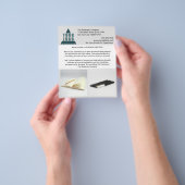 Zakelijk logo Maak je eigen marketing 2 foto Flyer (Hand)