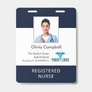 Zakelijk logo medisch centrum werknemers foto ID Badge