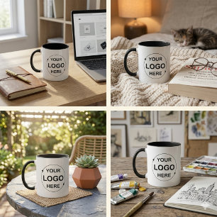 Zakelijk logo merkpromotie mok