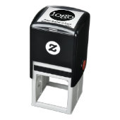 Zakelijk logo met 2 regels tekst zelfinktende stempel (Product)