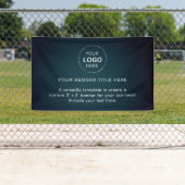Zakelijk logo met professionele 5' banner (Insitu)