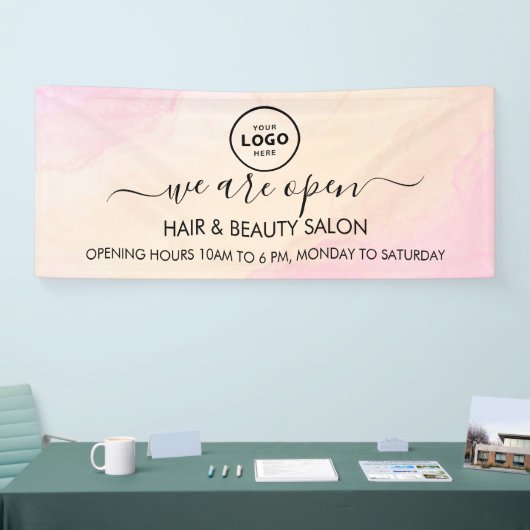 Zakelijk logo modern professioneel 6' banner (Beurs)