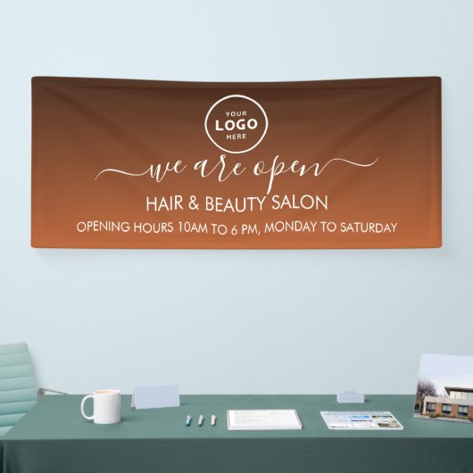 Zakelijk logo modern professioneel 6' banner (Beurs)