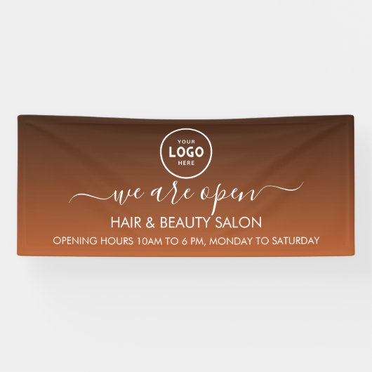 Zakelijk logo modern professioneel 6' banner (Horizontaal)