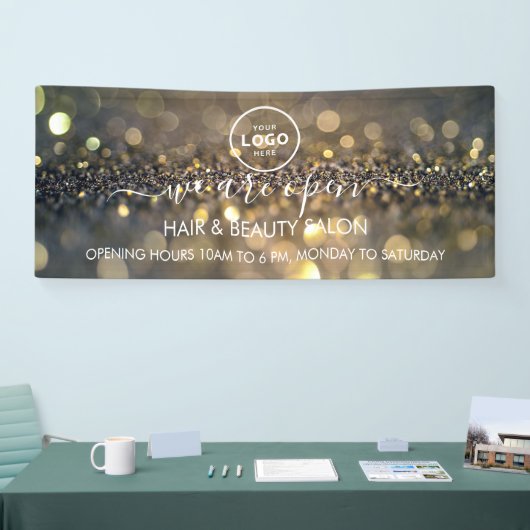 Zakelijk logo modern professioneel 6' banner (Beurs)