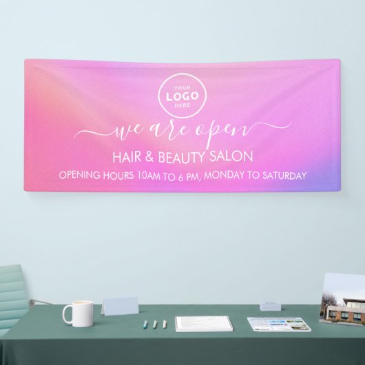 Zakelijk logo modern professioneel 6' banner (Beurs)