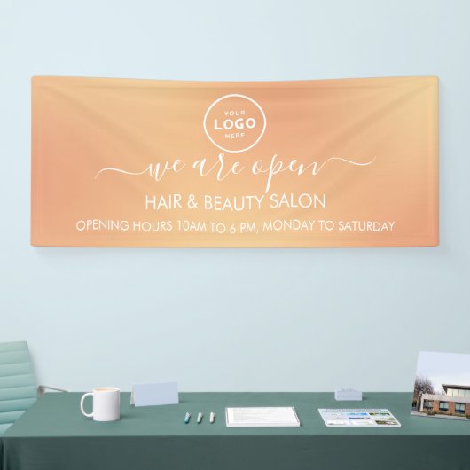 Zakelijk logo modern professioneel 6' banner (Beurs)