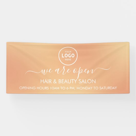 Zakelijk logo modern professioneel 6' banner (Horizontaal)