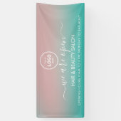 Zakelijk logo modern professioneel 6' banner (Verticaal)