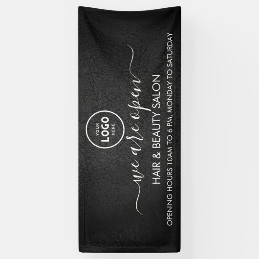 Zakelijk logo modern professioneel 6' banner (Verticaal)