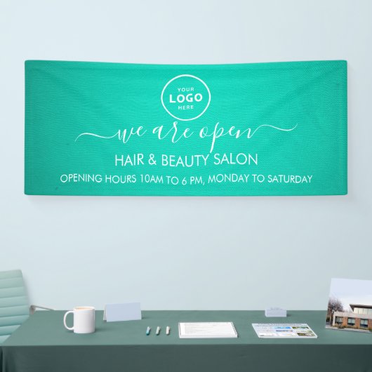 Zakelijk logo modern professioneel 6' banner (Beurs)