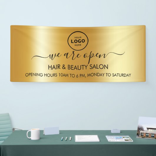 Zakelijk logo modern professioneel 6' banner (Beurs)