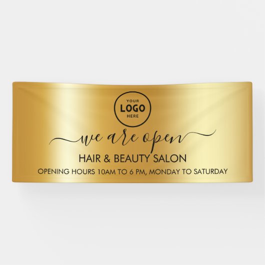 Zakelijk logo modern professioneel 6' banner (Horizontaal)